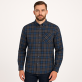 Regatta Mens Lance Long Sleeve Cotton Checked Shirt