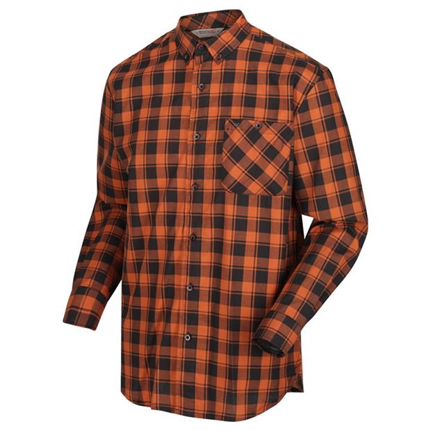 Regatta Mens Lazare Long Sleeve Check Shirt