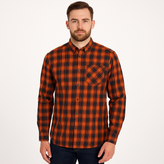 Regatta Mens Lazare Long Sleeve Check Shirt