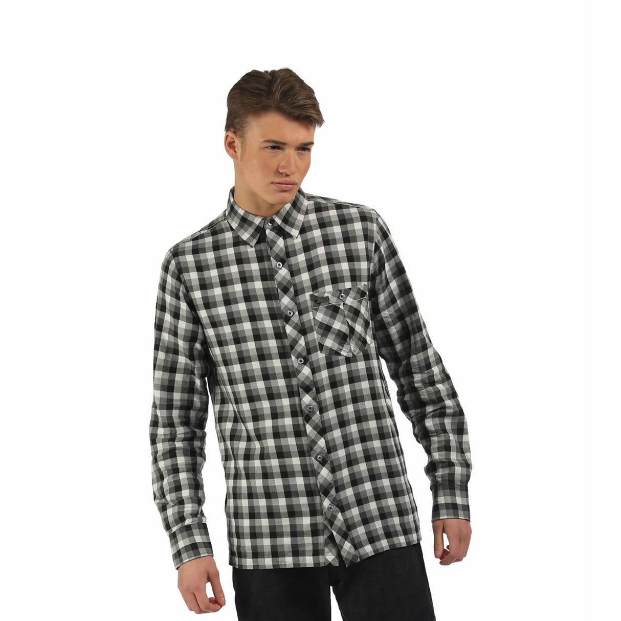 Regatta Mens Lazka Long Sleeve Check Shirt