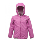 Regatta Kids Girls Lever Waterproof Packaway Jacket