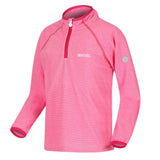 Regatta Kids Girls Loco Half Zip Fleece Jacket