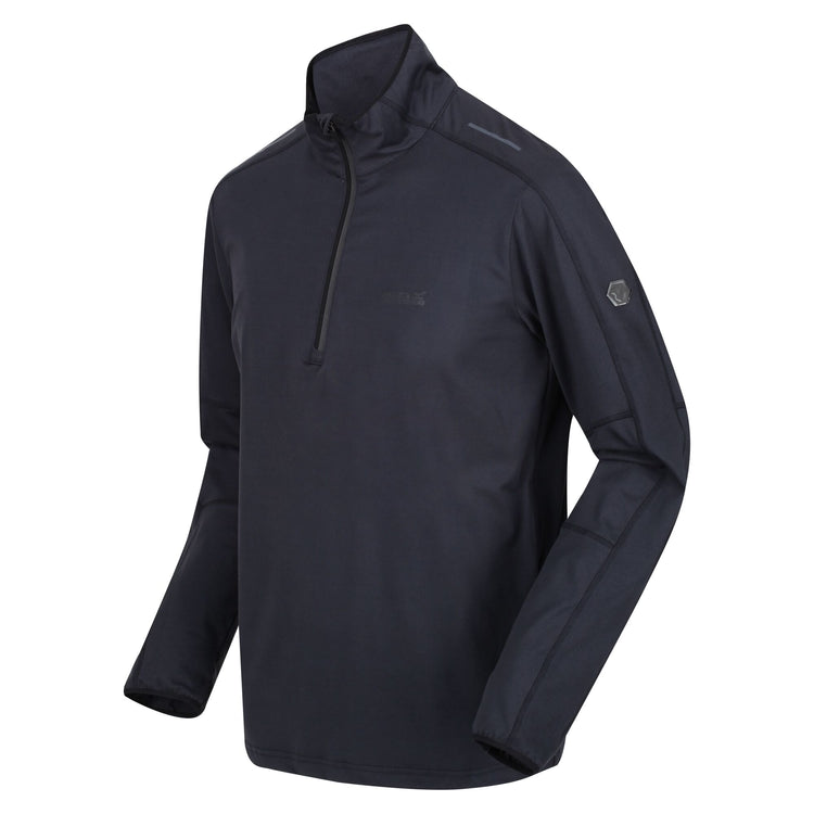 Regatta Mens Makhill Half Zip Stretch Softshell Jacket