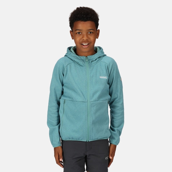 Regatta Kids Maxwell II Lightweight Hooded Fleece Jacket