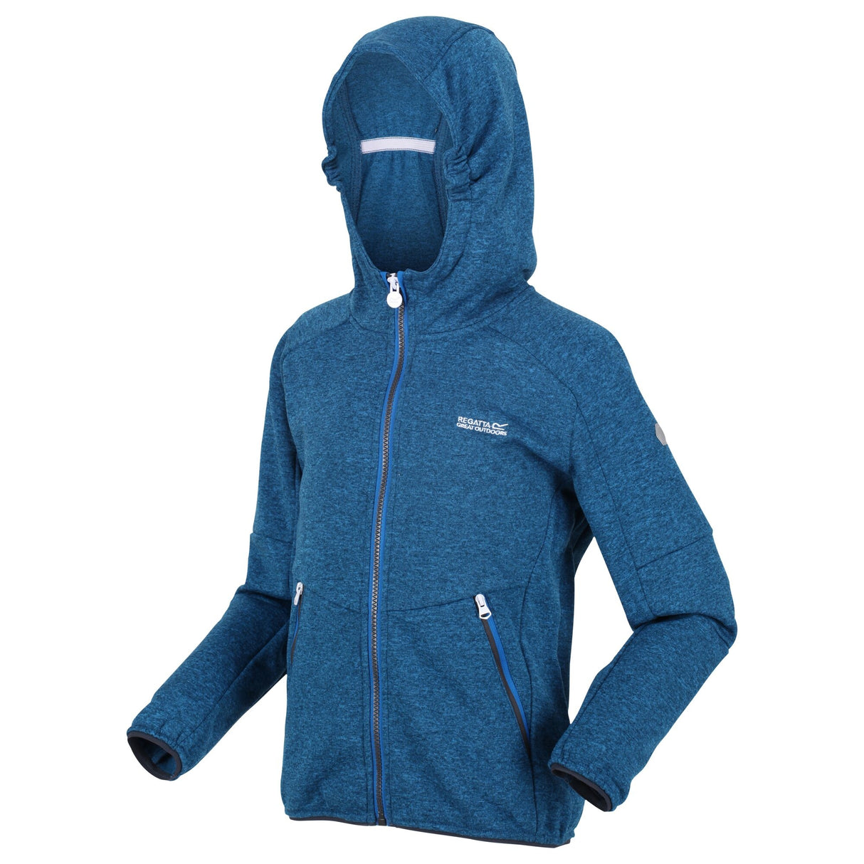 Regatta Kids Maxwell Hooded Sporty Softshell Jacket