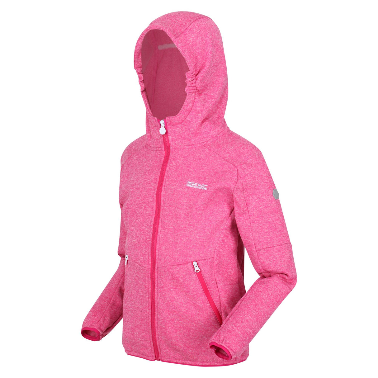 Regatta Kids Maxwell Hooded Sporty Softshell Jacket