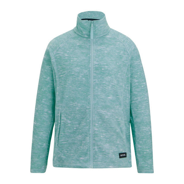 Regatta Womens Mayse Full Zip Marl Print Fleece Jacket