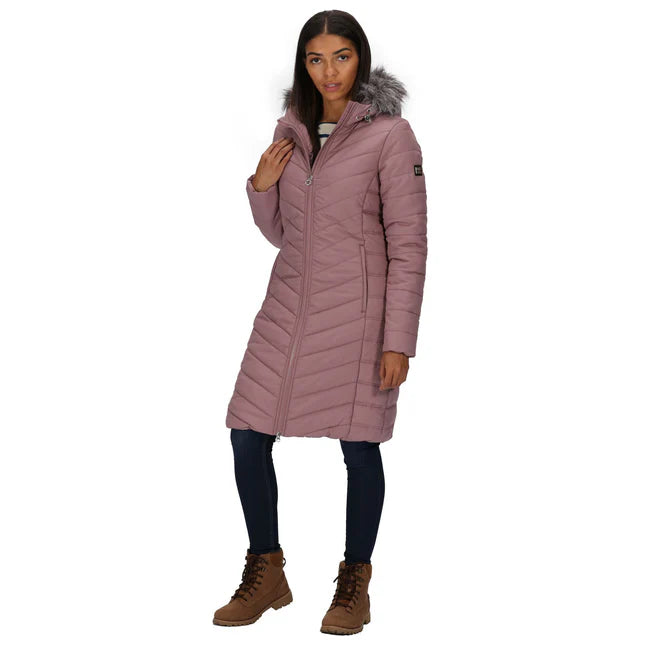 Regatta Womens Fritha Insulated Quilted Parka Jacket