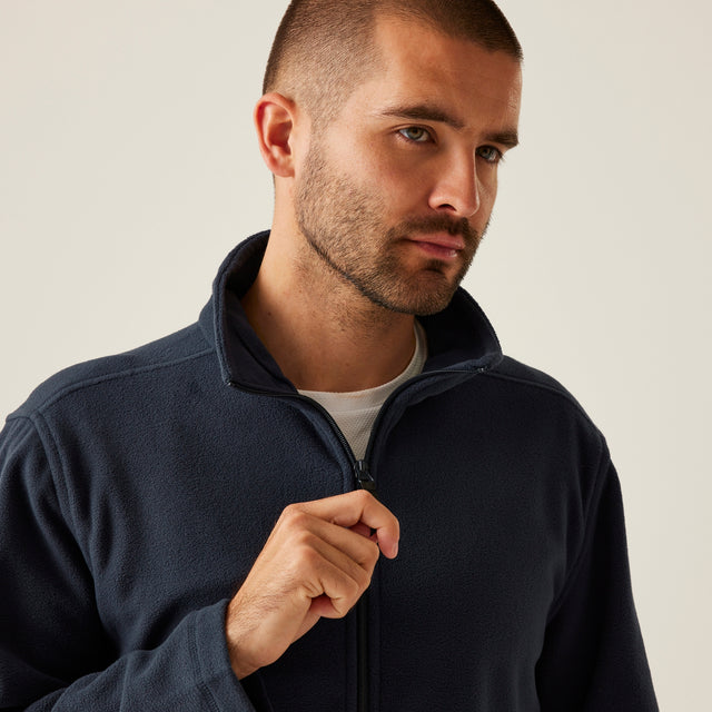 Regatta Mens Micro Lightweight Full Zip Fleece Jacket