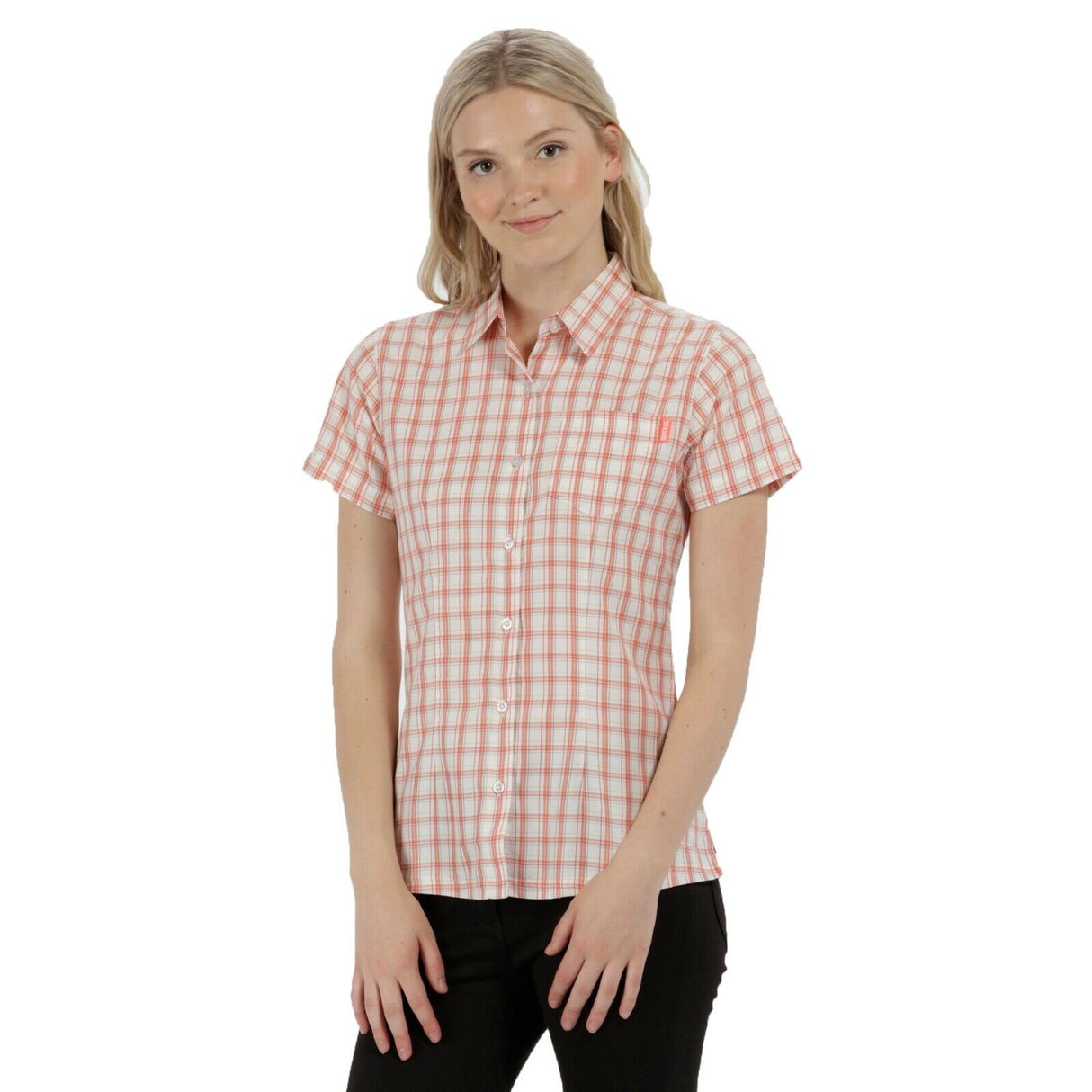 Regatta Womens Mindano III Short Sleeve Check Shirt