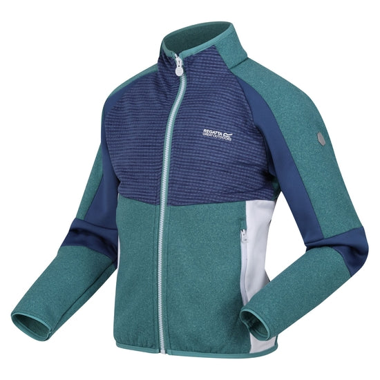 Regatta Kids Oberon VII Stretch Fabric Fleece Jacket