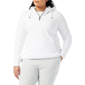 Dare2b Womens Obsessed Half Zip Overhead Hooded Fleece Jacket