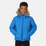 Regatta Kids Parkes Fur Trim Insulated Parka Coat Jacket