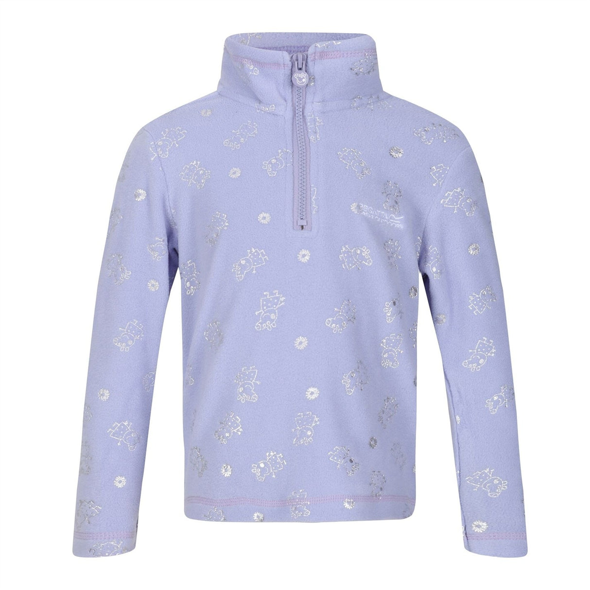 Regatta Kids Peppa Pig Half Zip Fleece Jacket