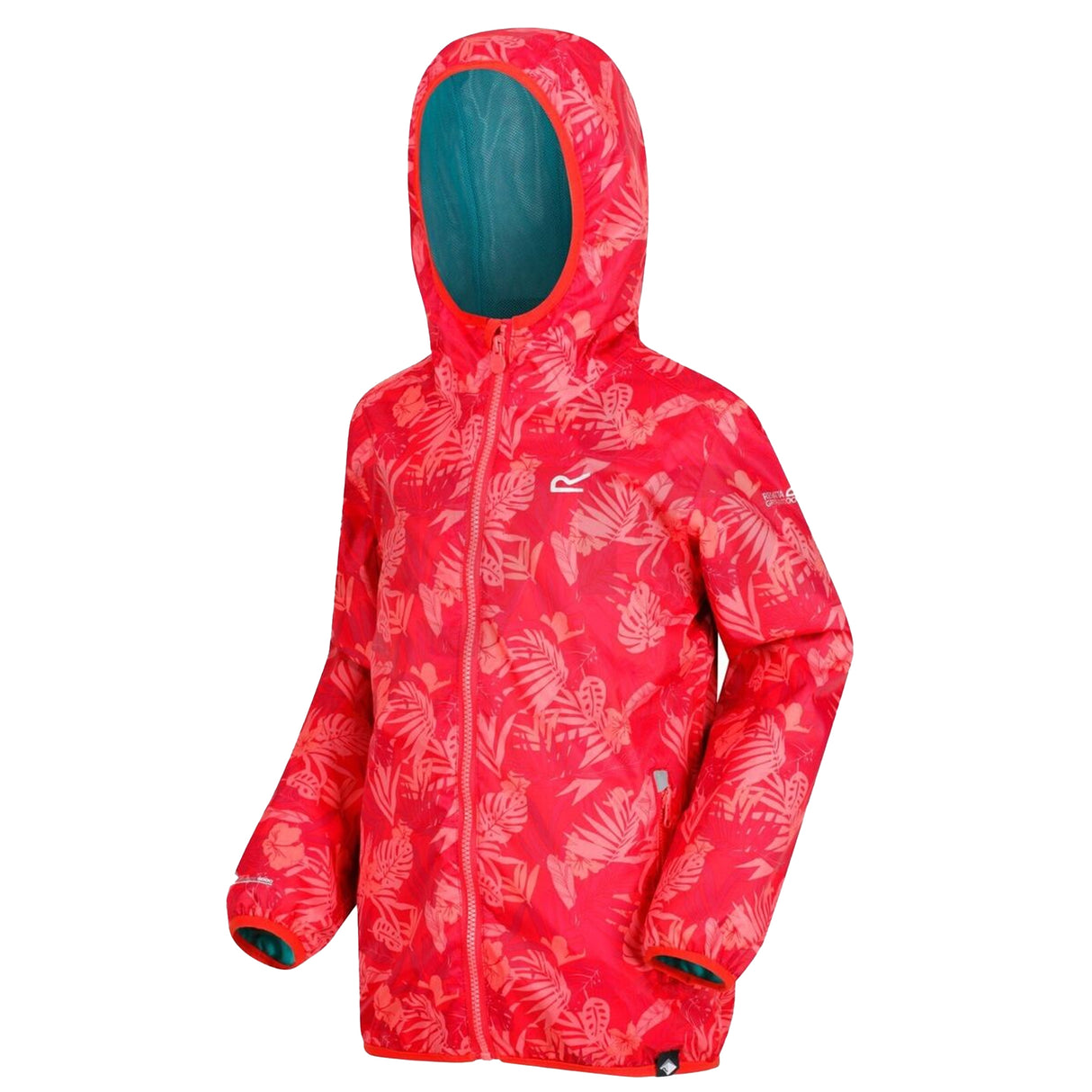 Regatta Kids Printed Lever Waterproof Jacket