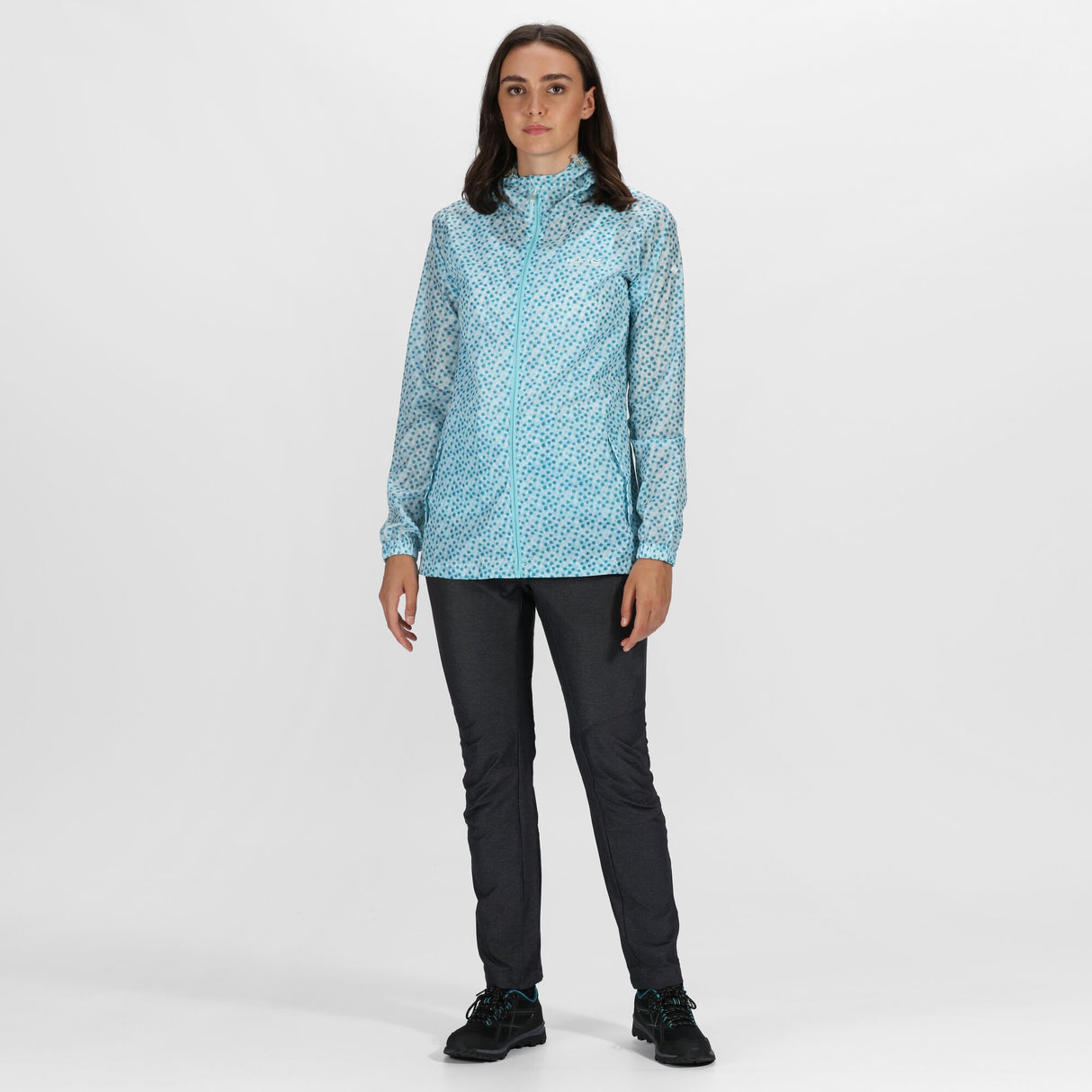 Regatta Womens Printed Pack It Waterproof Packaway Jacket