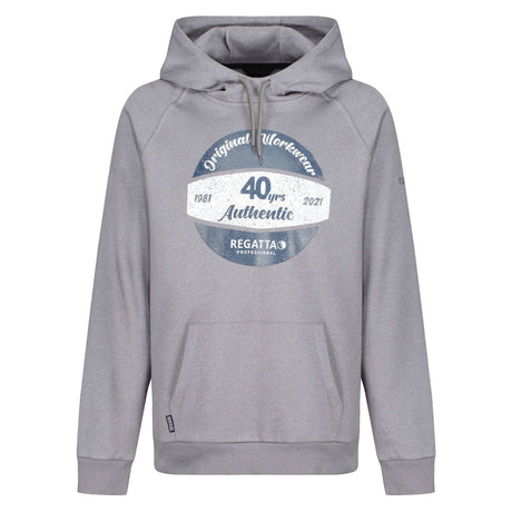 Regatta Mens Professional 40 Years Overhead Fleece Hoody Hoodie