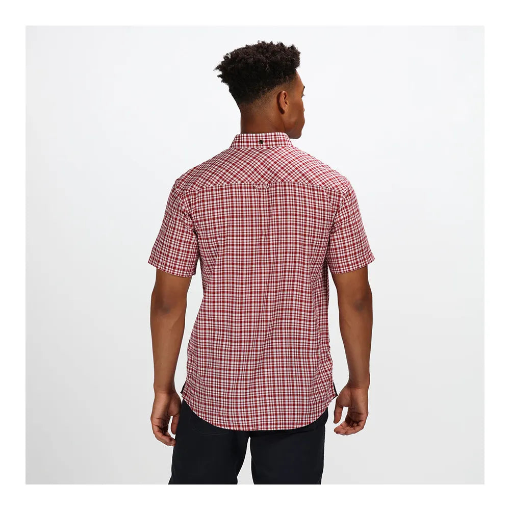 Regatta Mens Ramone Short Sleeve Check Shirt