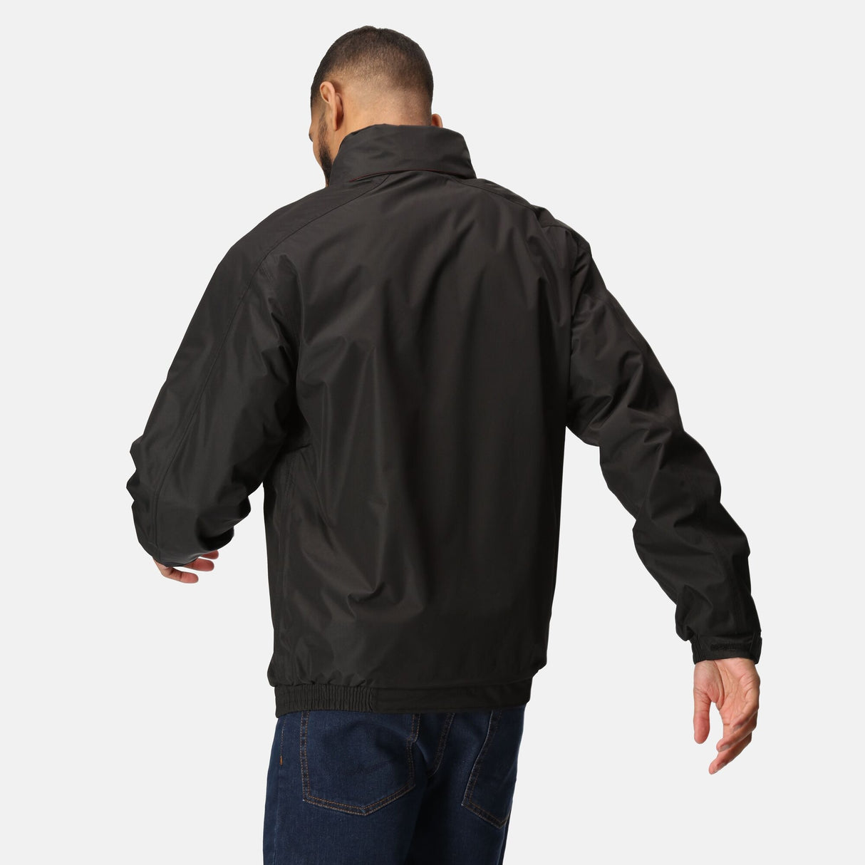 Regatta Mens Dover Fleece Lined Waterproof Bomber Jacket - Logo