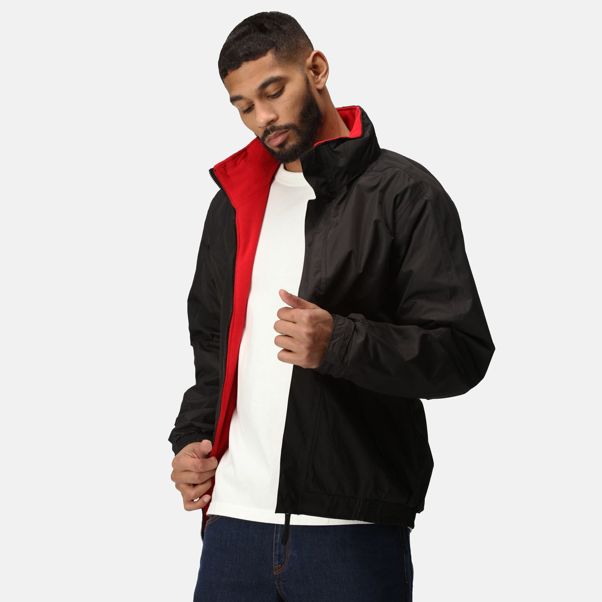 Regatta Mens Dover Fleece Lined Waterproof Bomber Jacket