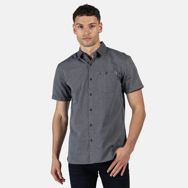 Regatta Mens Damari Short Sleeve Shirt