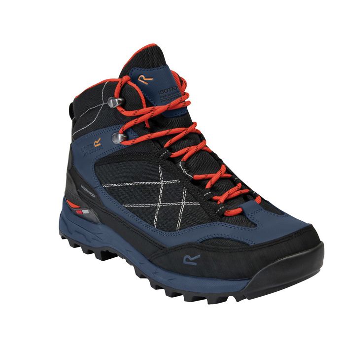 Regatta Mens Samaris Pro Mid Hiking Waterproof Boots