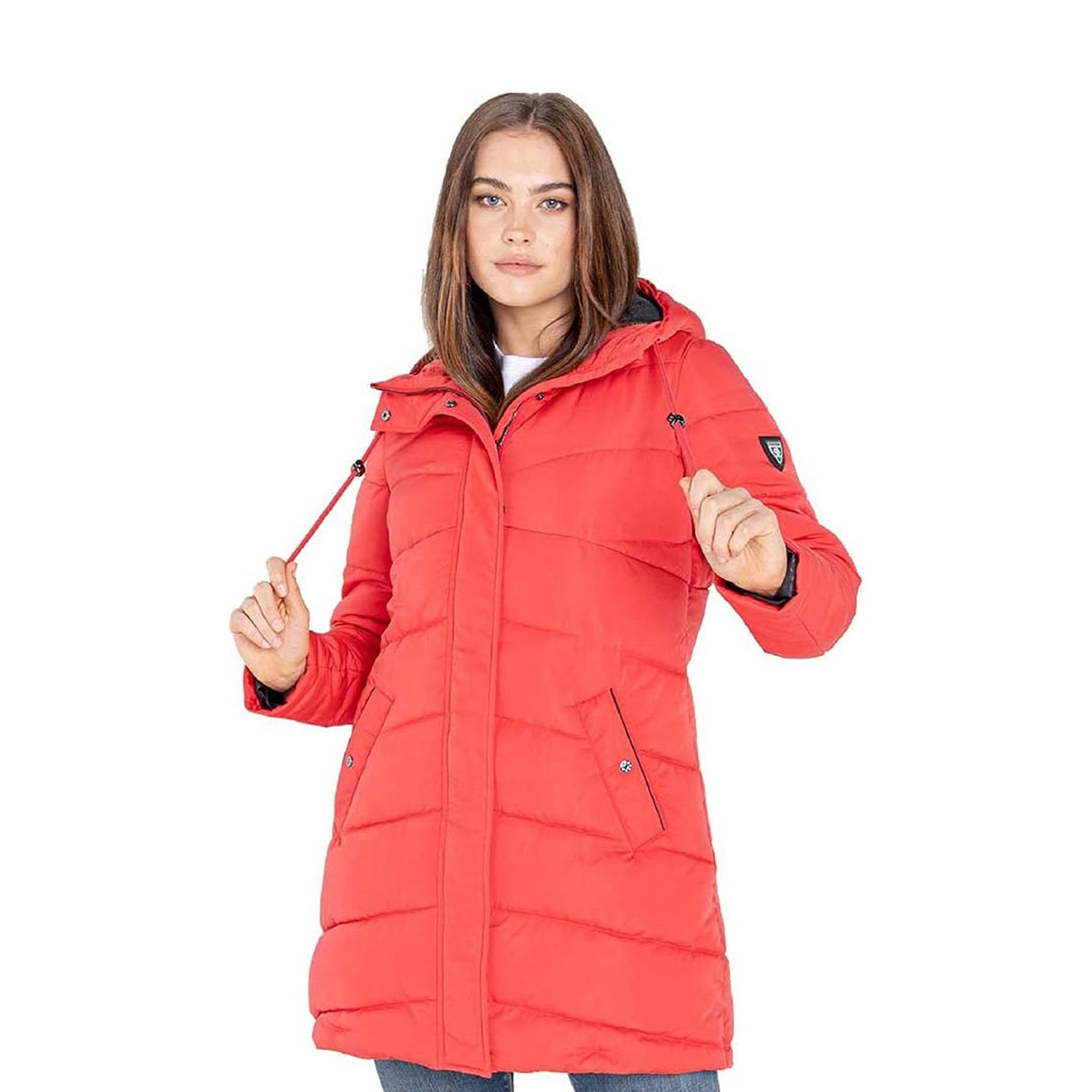 Dare 2b Womens Reputable Hooded Longline Insulated Jacket