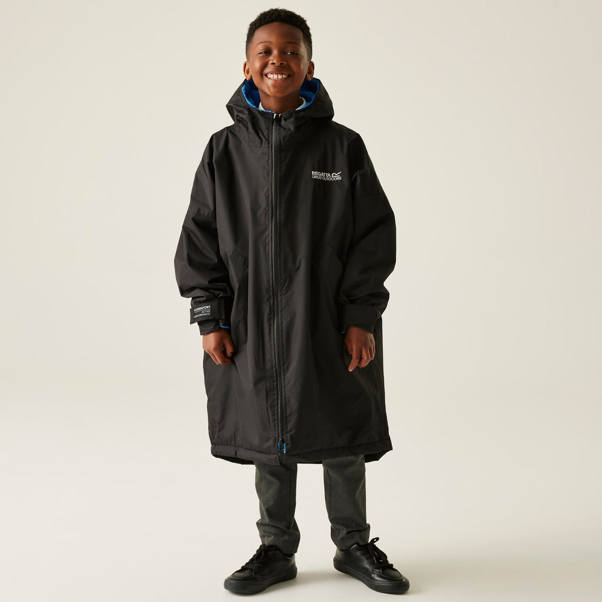 Regatta Kids Hooded Waterproof Dry Changing Robe