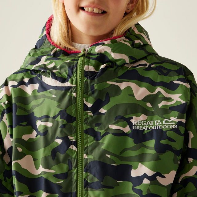 Regatta Kids Hooded Waterproof Dry Changing Robe