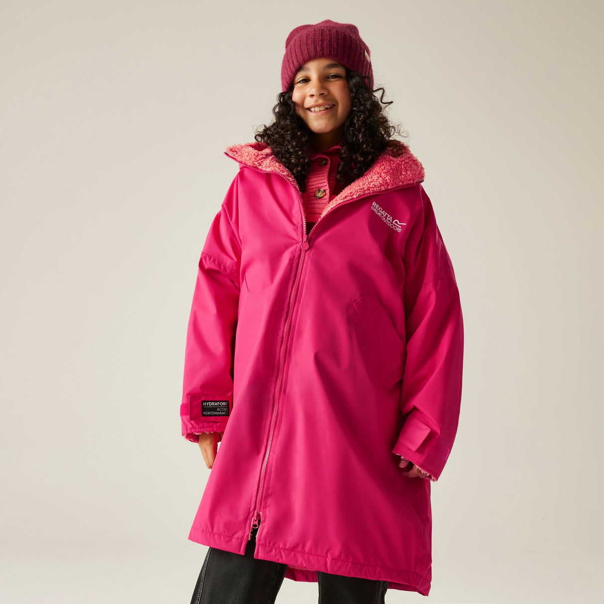 Regatta Kids Hooded Waterproof Dry Changing Robe