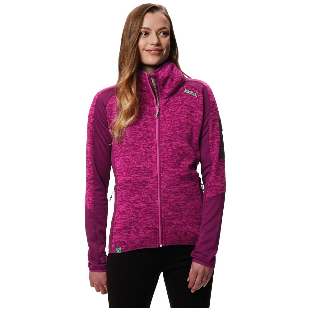 Regatta Womens Laney V Full Zip Fleece Jacket