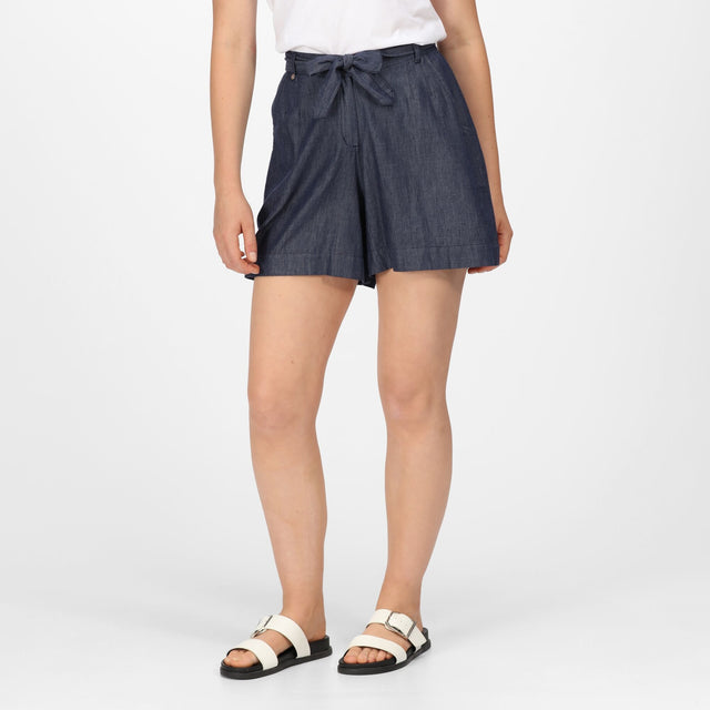 Regatta Womens Sabela  Drawstring Casual Cotton Shorts
