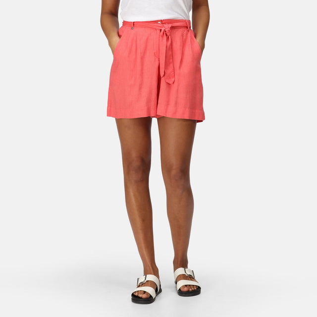 Regatta Womens Sabela  Drawstring Casual Cotton Shorts