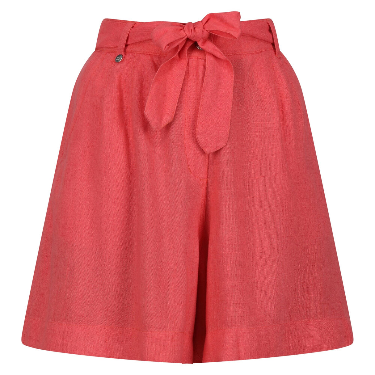 Regatta Womens Sabela Paper Bag Waist Drawstring Cotton Shorts