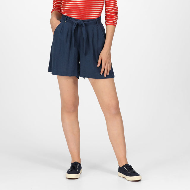 Regatta Womens Sabela  Drawstring Casual Cotton Shorts