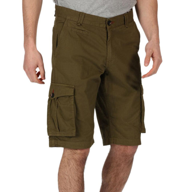 Regatta Mens Shorebay Casual Cotton Cargo Shorts