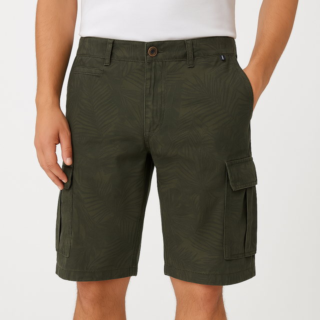 Regatta Mens Shorebay Casual Cotton Cargo Shorts