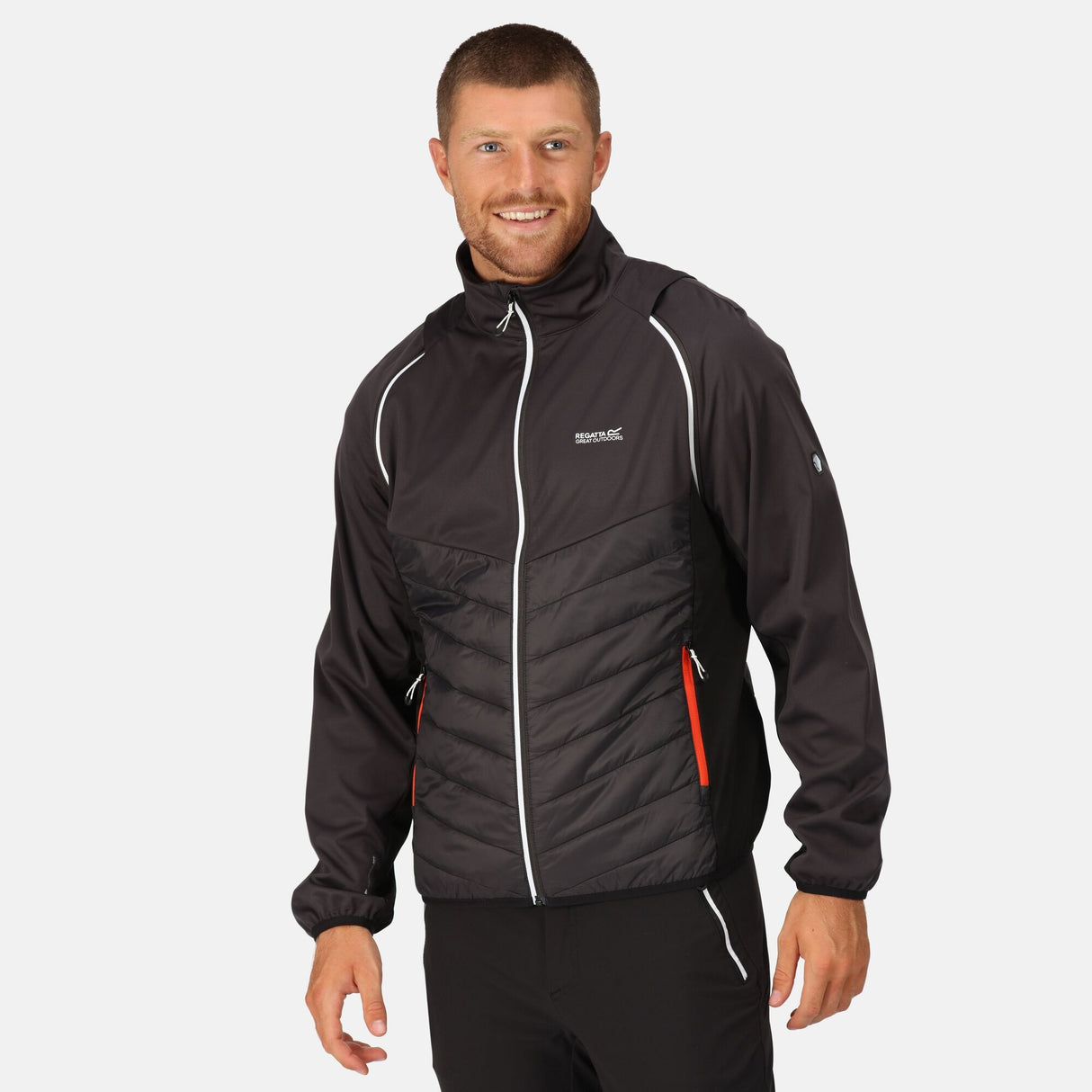 Regatta Mens Steren Softshell Insulated Hybrid Jacket