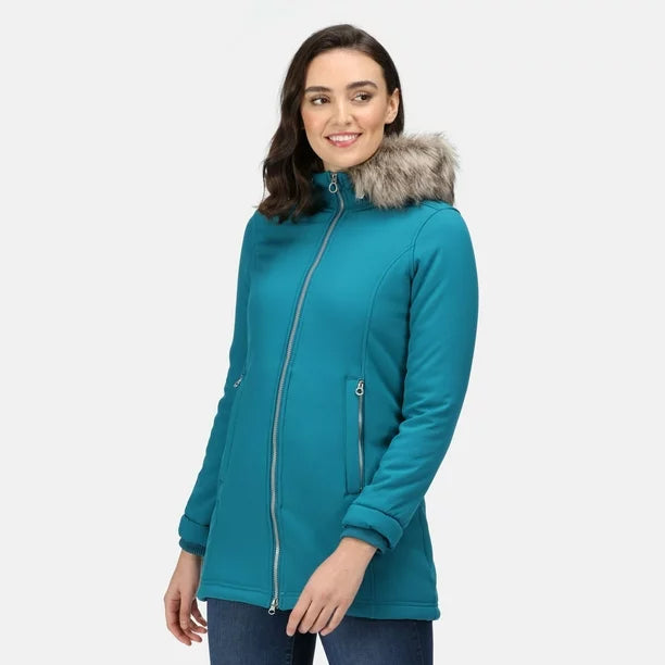 Regatta Womens Sunaree Hooded Lined Softshell Jacket