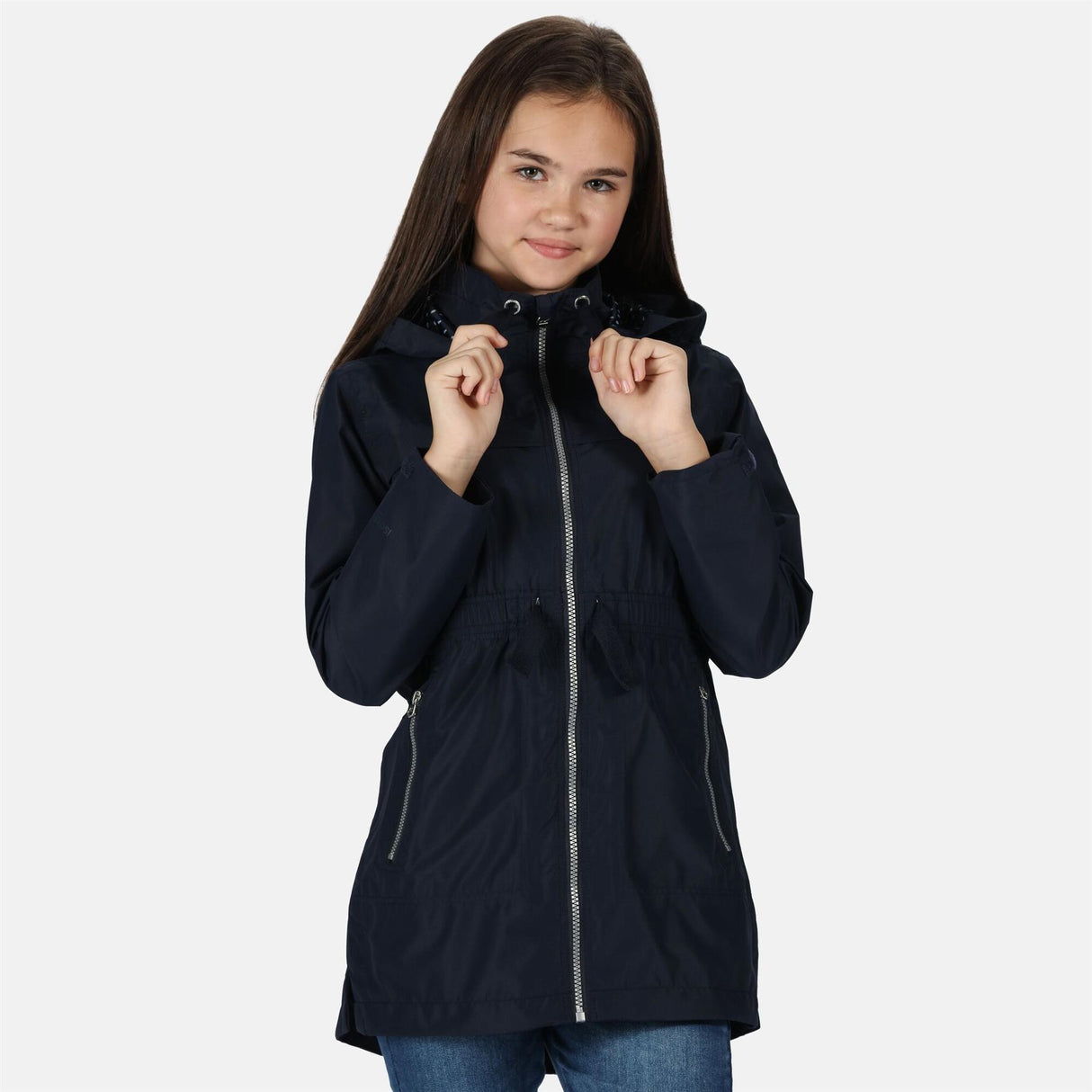 Regatta Kids Boys Girls Talina Waterproof Parka Jacket - Navy