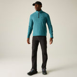 Regatta Mens Thompson Marl Half Zip Fleece Jacket