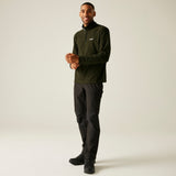 Regatta Mens Thompson Marl Half Zip Fleece Jacket