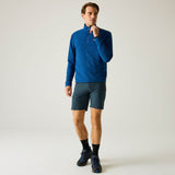 Regatta Mens Thompson Marl Half Zip Fleece Jacket