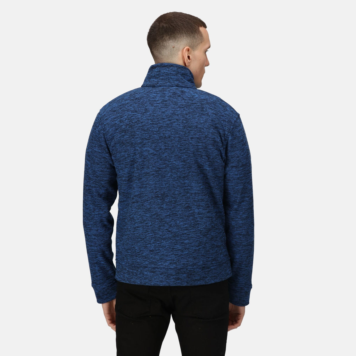 Regatta Mens Thornly Marl Knit Effect Fleece Jacket