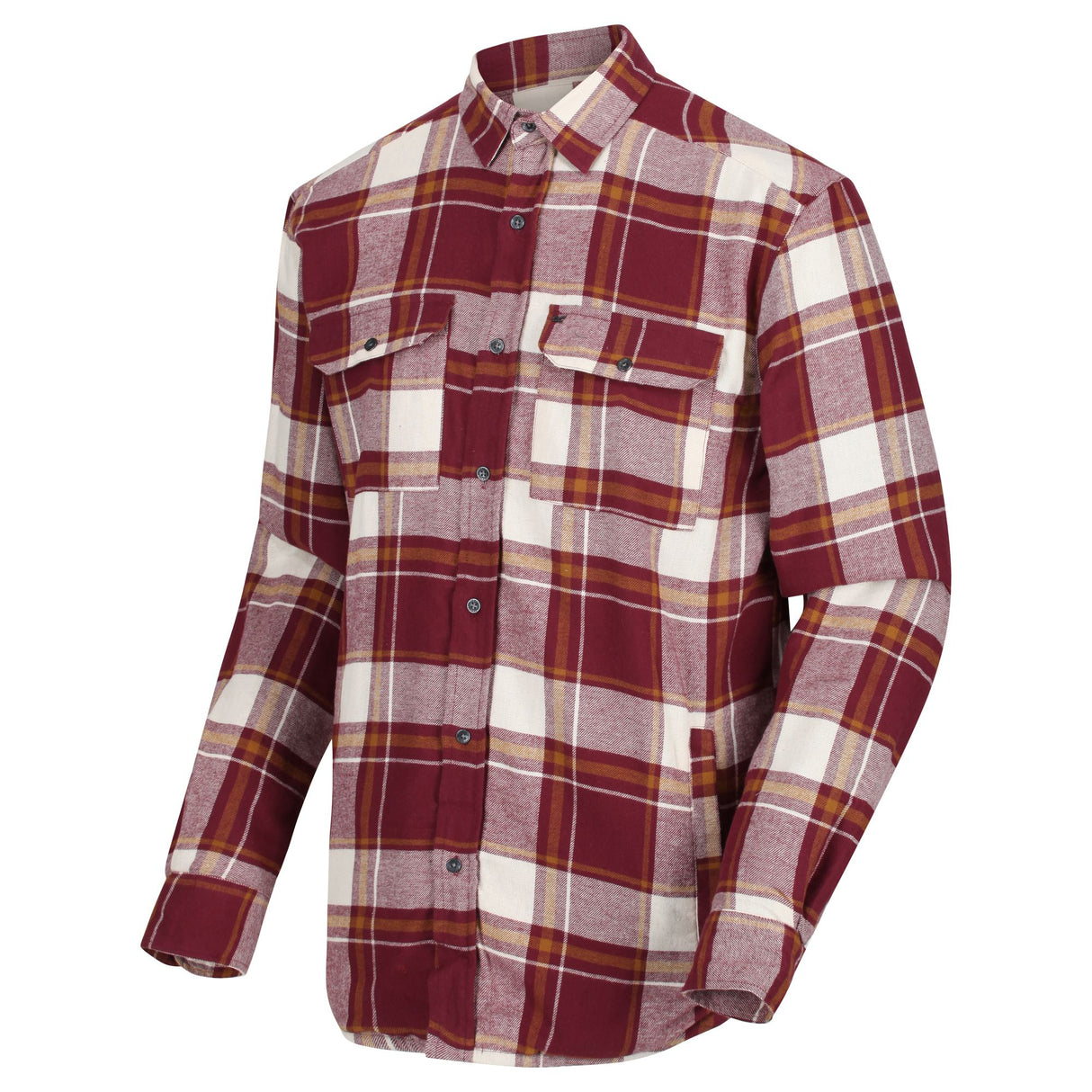 Regatta Mens Tygo Long Sleeve Check Shirt