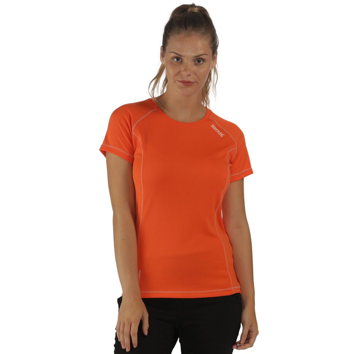 Regatta Womens Virda Lightweight Wicking Gym T Shirt