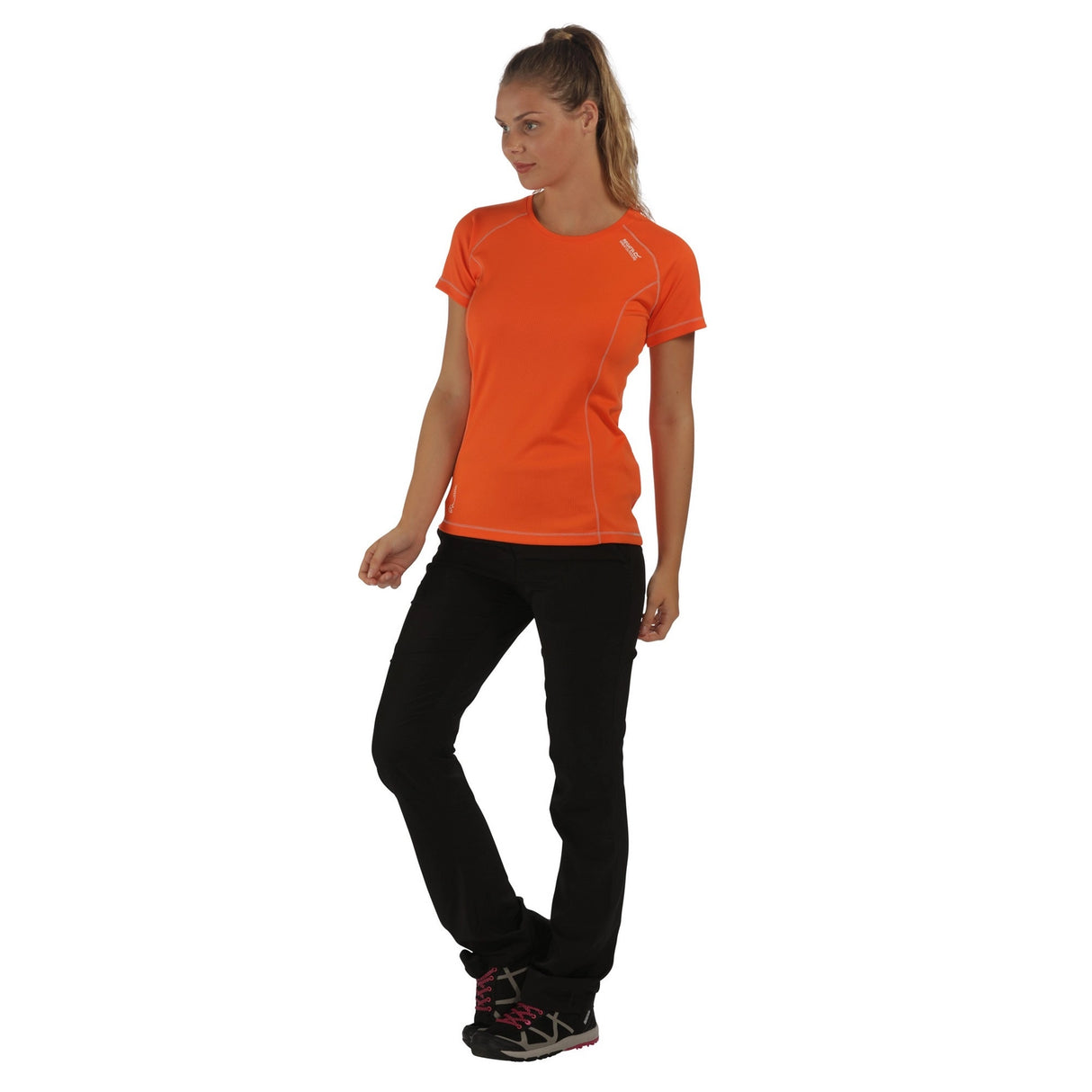 Regatta Womens Virda Lightweight Wicking Gym T Shirt