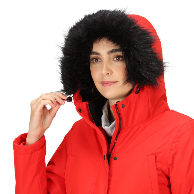 Regatta Womens Voltera Waterproof Insulated Battery Heated Parka Jacket