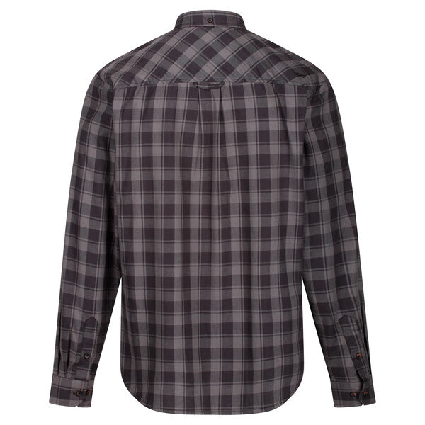 Regatta Mens Lazare Long Sleeve Check Shirt