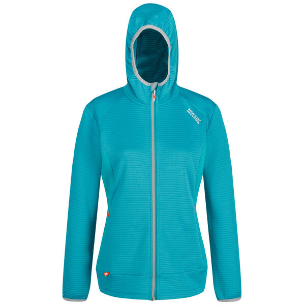 Regatta Womens Tarnis Hooded Stretch Fabric Fleece Jacket